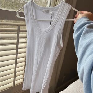 Babaton Classic White Tank Top